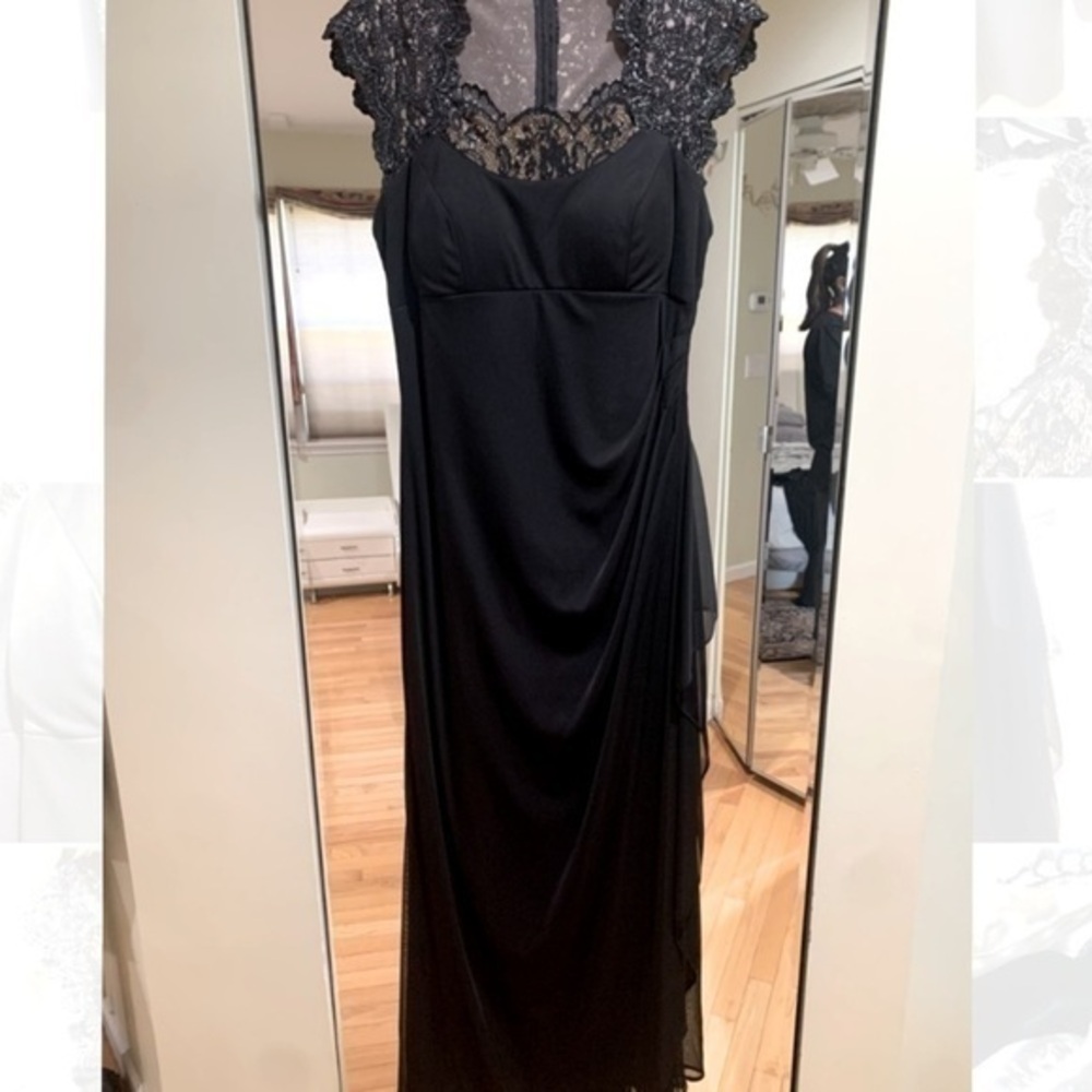 Long Black Evening Gown